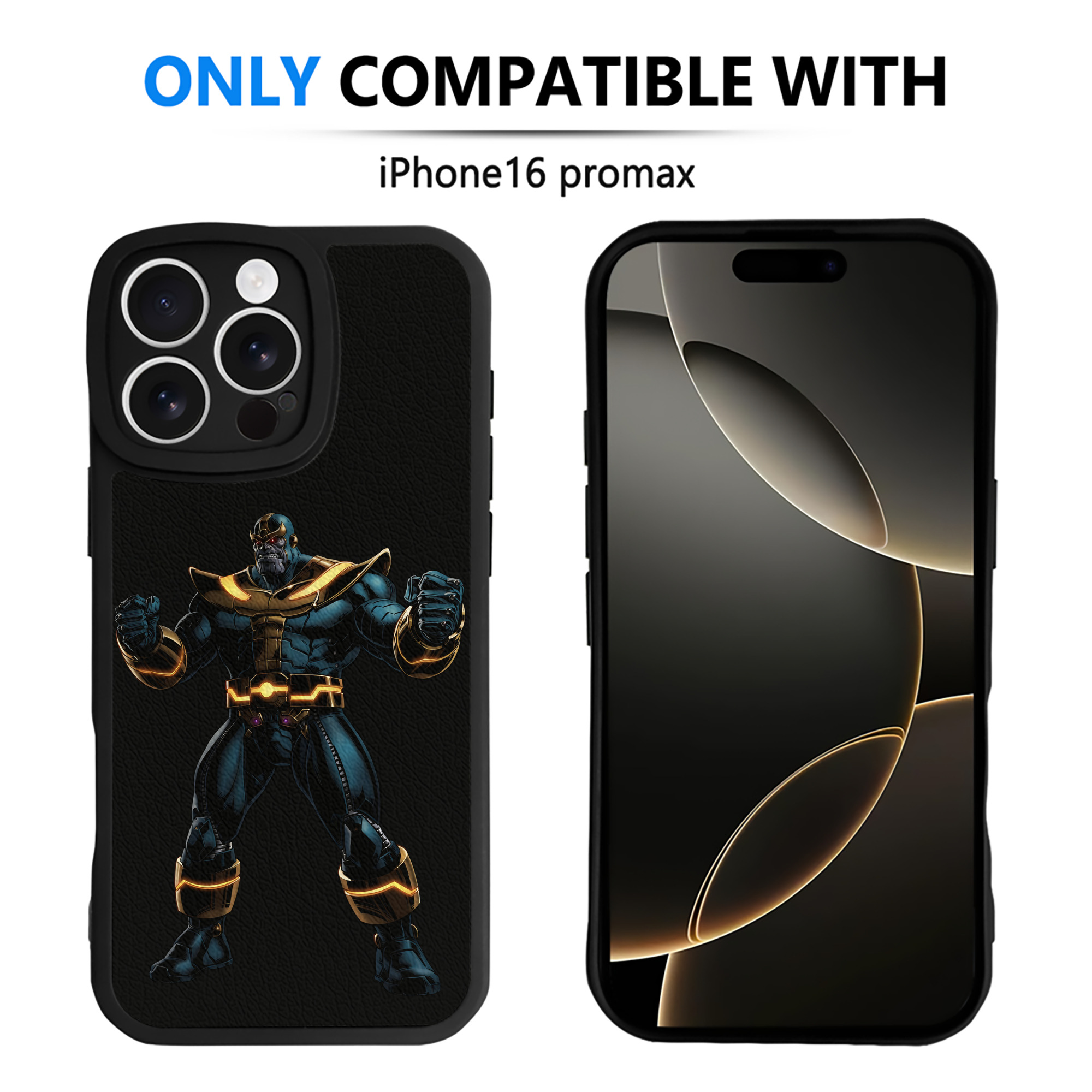 （画像用） アベンジャーズ The Avengers 【iPhone 16シリーズ対応】シリコンスマホケース（レザー調） 材質：シリコン